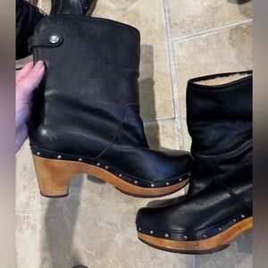 Ugg clog boots.